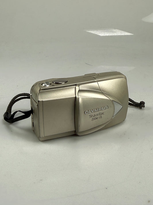 Olympus Stylus Epic Zoom 115 35mm Point & Shoot Film Camera