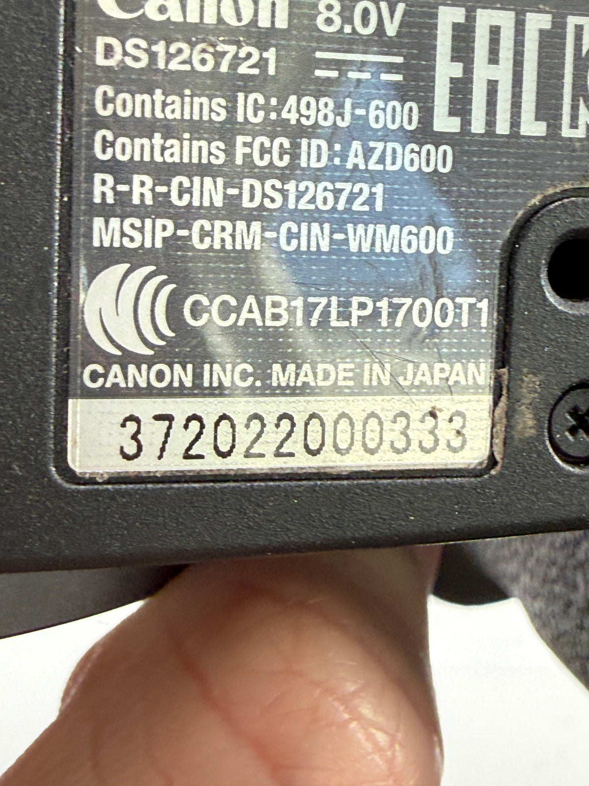 Canon EOS R 30.3MP Full Frame Mirrorless Digital Camera Body
