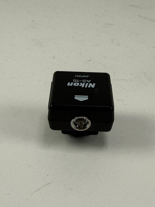 Nikon AS-15 Sync Terminal Adapter Hot Shoe to PC