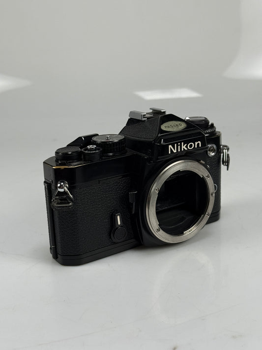 Nikon FE black 35mm SLR Film Camera Body