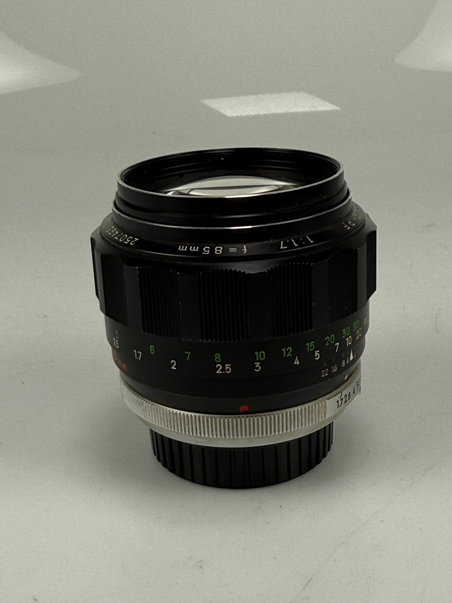 Minolta MC ROKKOR PF 85mm f1.7 MF Portrait Lens