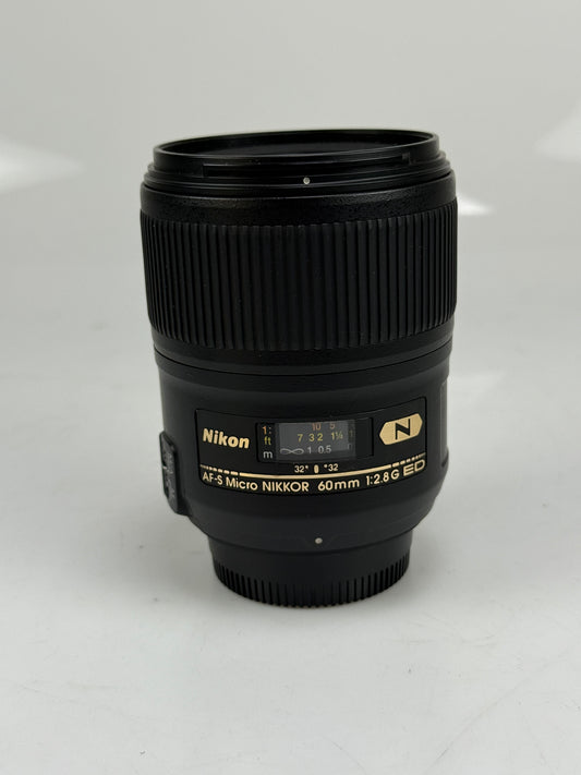 Nikon Nikkor AF-S 60mm f2.8 Macro Lens