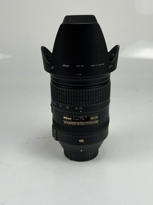 Nikon Nikkor AF-S 28-300mm f3.5-5.6 G VR ED IF Lens AFS
