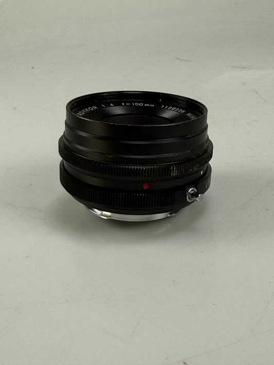 Minolta 100mm f4 Rokkor Auto Bellows Lens