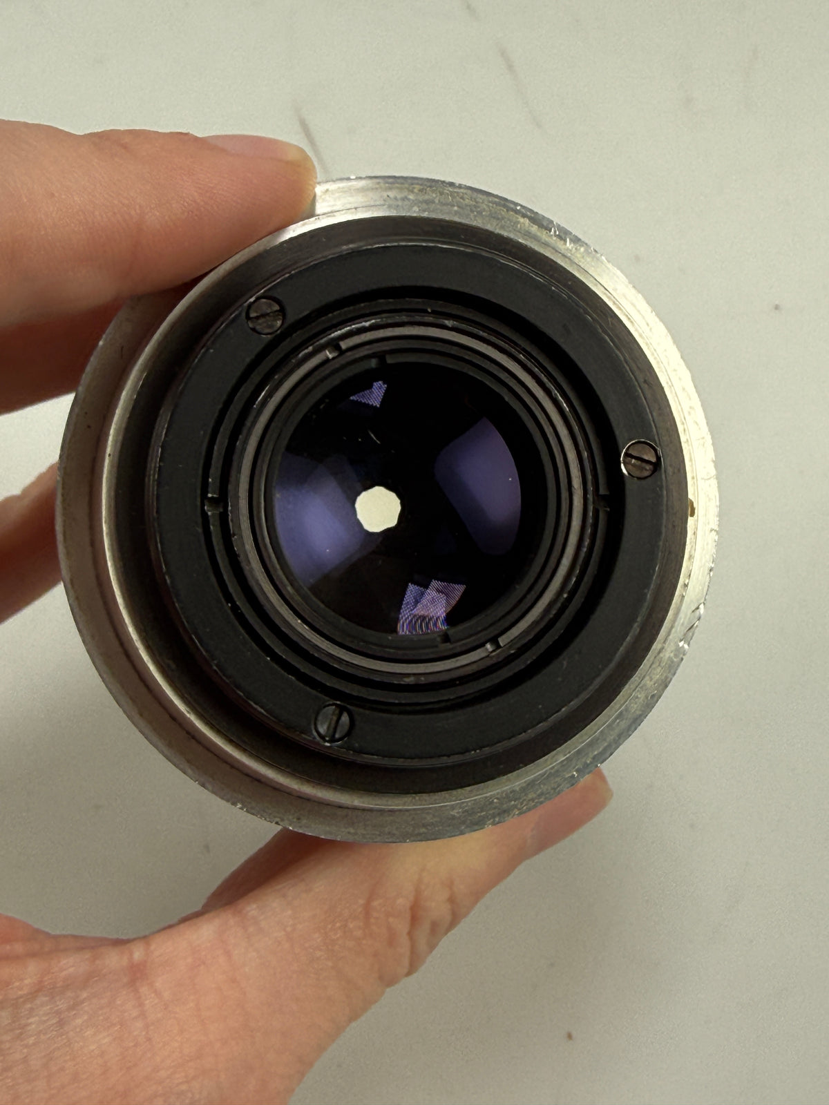 Meyer Optic PRIMOPLAN "RED V" 58mm f1.9 SILVER - M42 mount