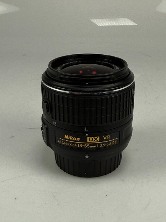 Nikon NIKKOR 18-55mm F3.5-5.6 II AF-S VR DX Lens
