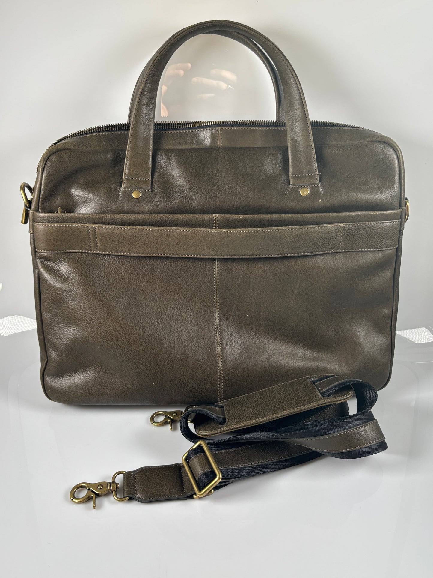 Jafferjees 1880 Leather Satchel Bag Case