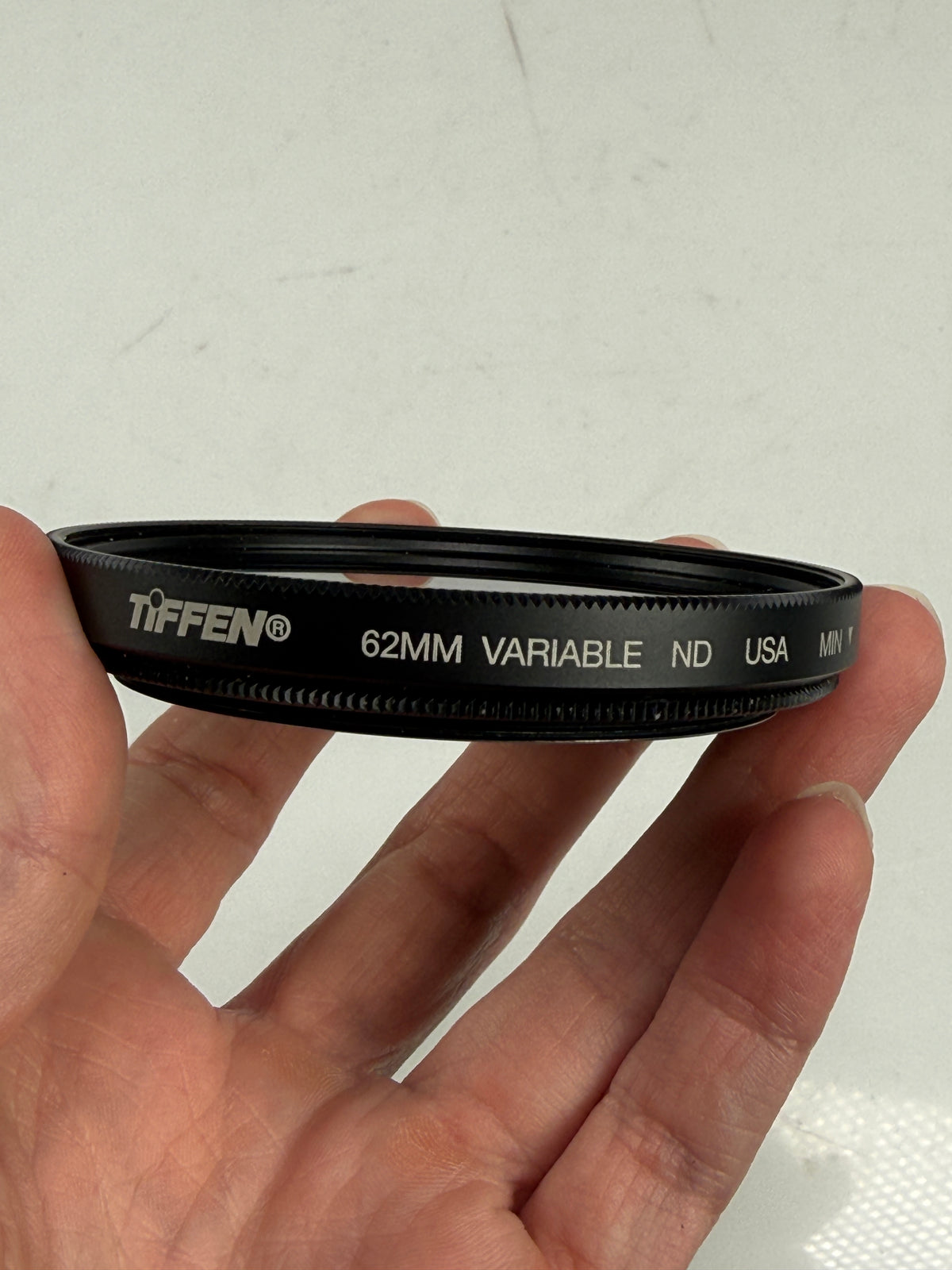 Tiffen 62mm Variable ND lens Filter