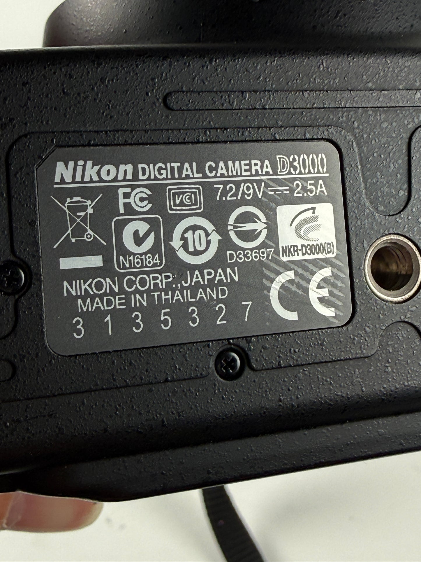 Nikon D3000 10.2MP Body Only SLR Camera
