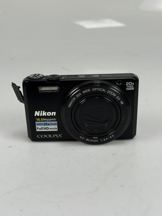 Nikon COOLPIX S6000 16MP Digital Camera - black