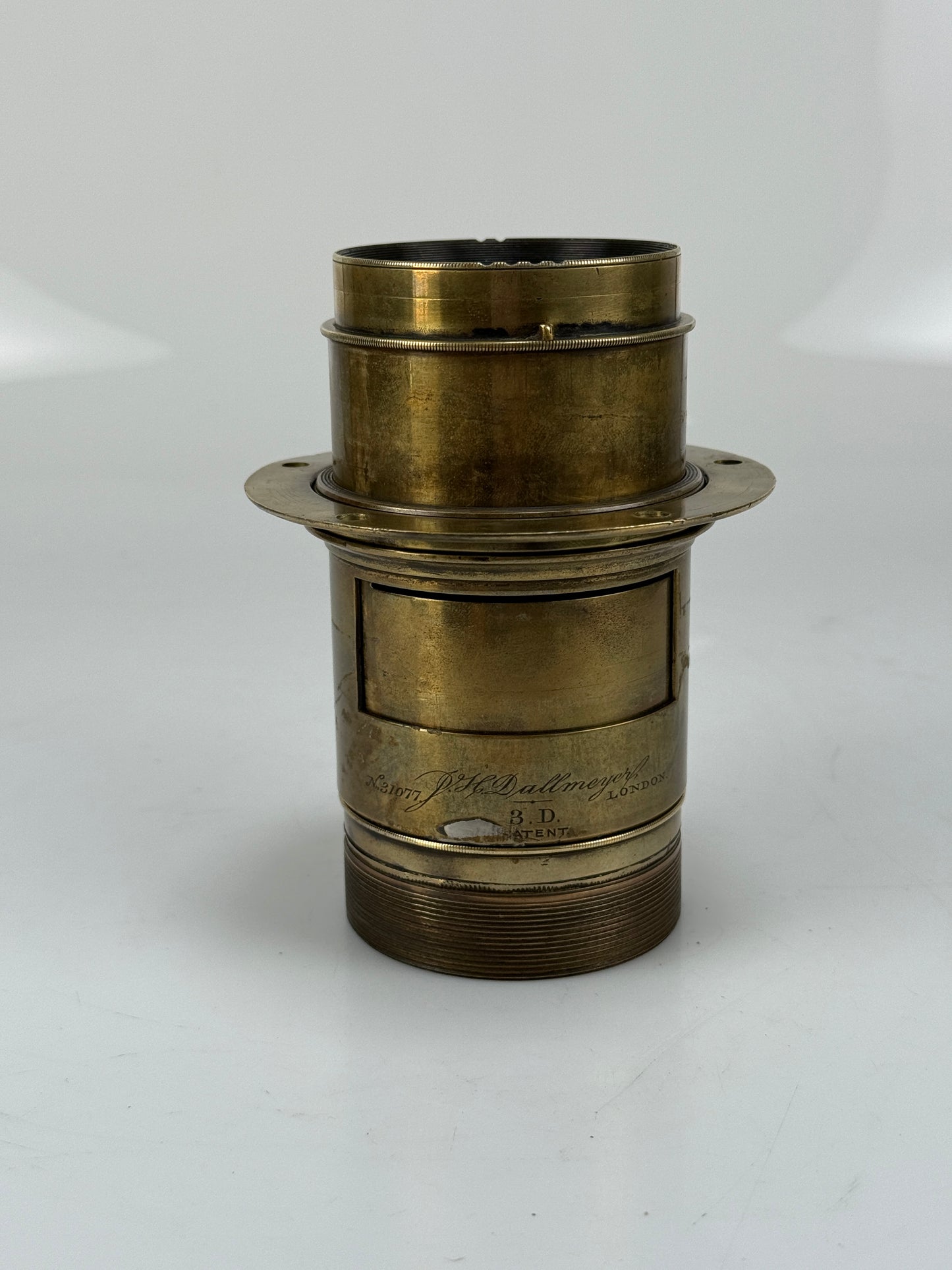 Dallmeyer 3D Portrait Petzval Lens