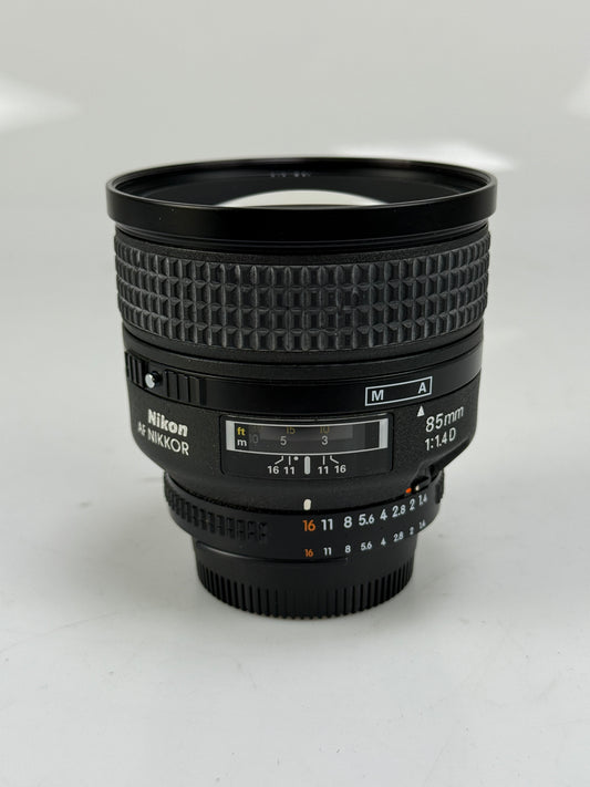 Nikon Nikkor AF 85mm f1.4 D Portrait Prime IF Lens