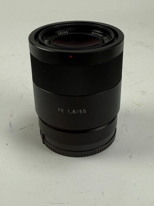 Sony 55mm F1.8 Sonnar T FE ZA Full Frame Prime Lens - Black SEL55F18Z