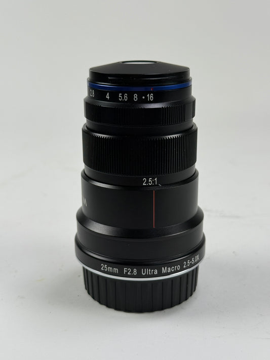Laowa 25mm f/2.8 2.5-5x Ultra-Macro Lens for Nikon F