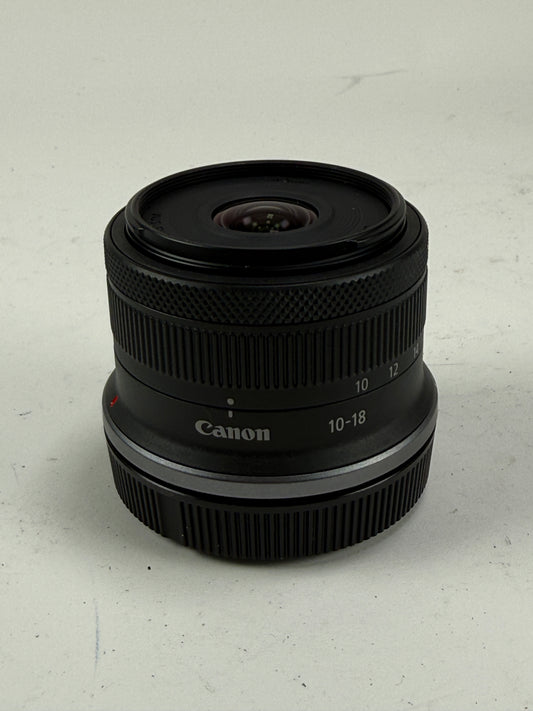 Canon RF-S 10-18mm F4.5-6.3 Full Frame IS STM Mirrorless Lens for RF Mount