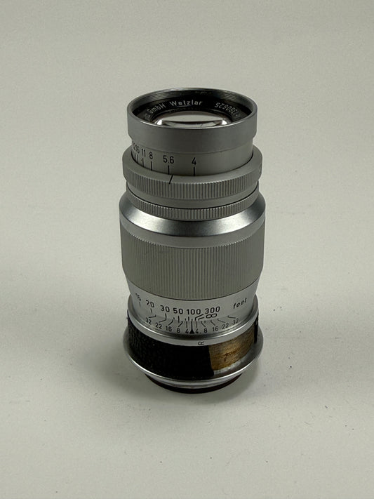 Leica Leitz ELMAR lenses F4 9cm 90mm L39 LTM