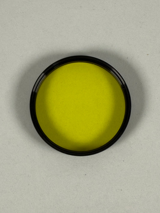 Vintage Asahi Pentax 49mm Camera Lens Filter Y2 yellow
