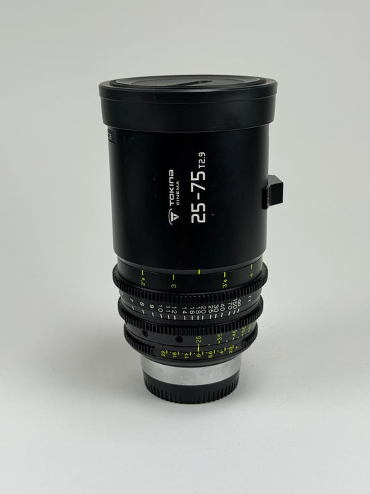 Tokina Cinema 25-75mm T2.9 EF Mount Mid-Range Zoom Lens (EF Mount)
