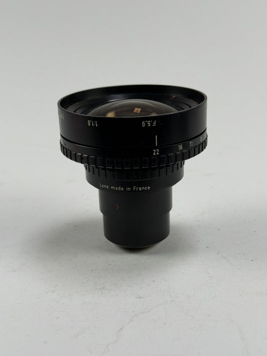 Angenieux Type R7 5.9mm f1.8 C Mount, Wide Angle Cinema Cine Lens #764