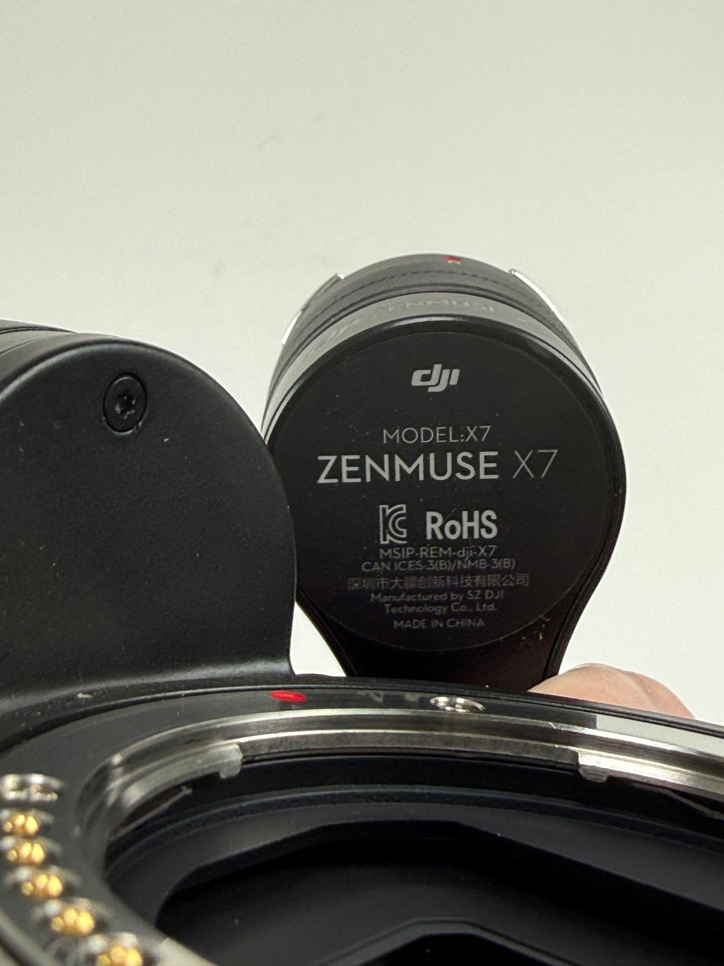 DJI Zenmuse X7 Camera and 3-Axis Gimbal (camera only)