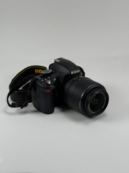 Nikon D3100 14.2MP DSLR Camera w/ AF-S Nikkor 18-55mm Lens Kit