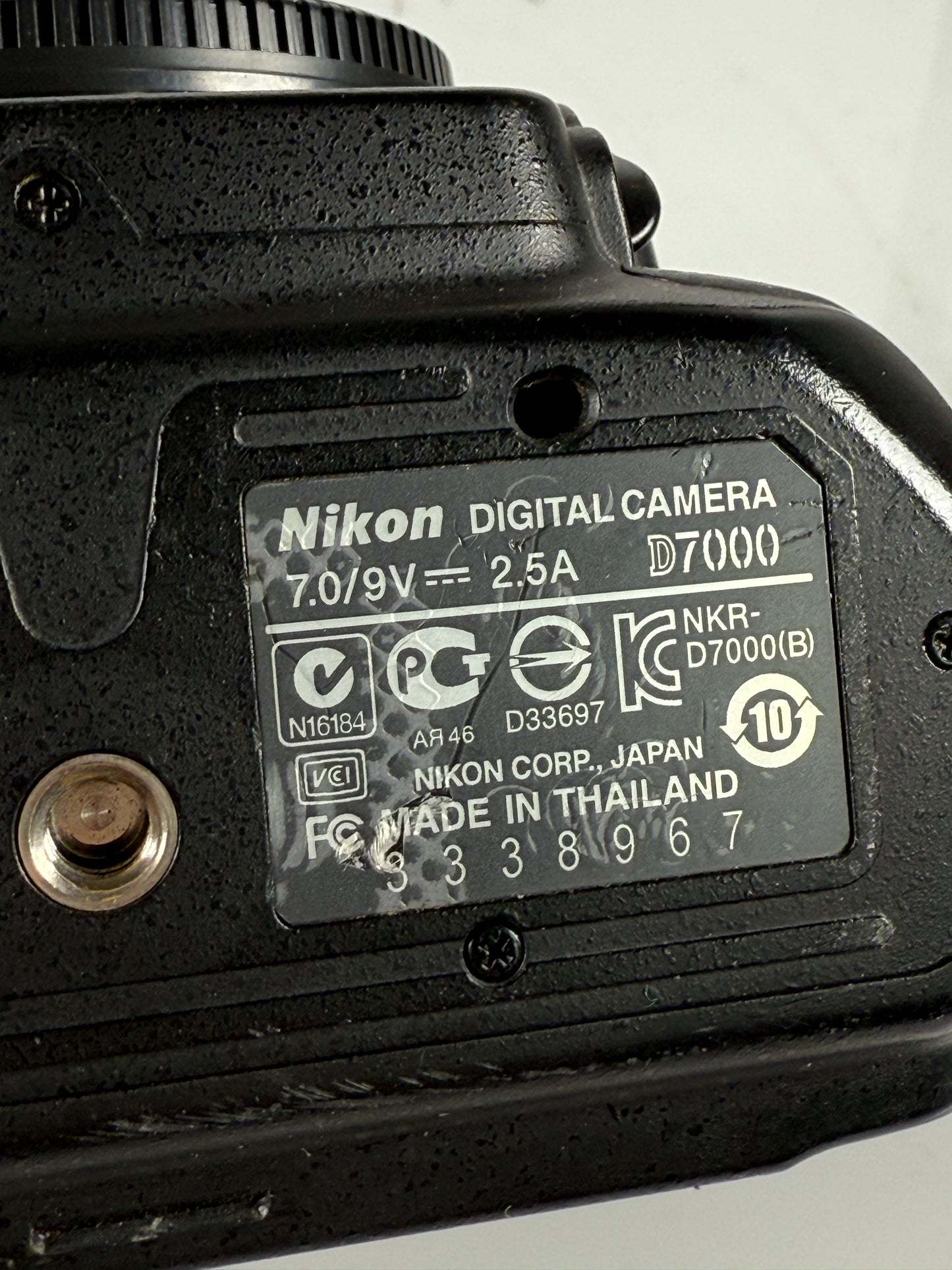 Nikon D7000 Digital SLR Camera Body black