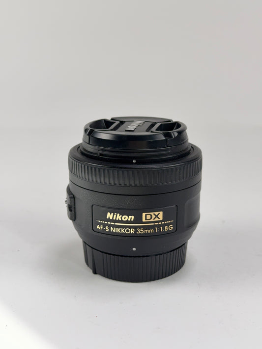 Nikon 35mm f1.8G AF-S DX Lens for Nikon DSLR Cameras