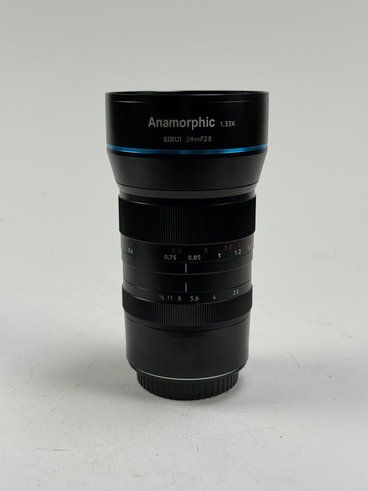 SIRUI 24mm f2.8 1.33x Anamorphic Lens Sony E Mount