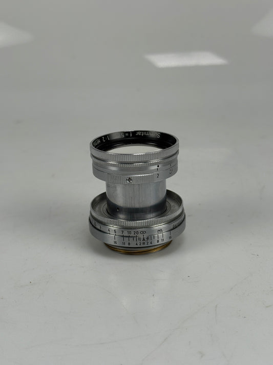 Leica Summitar 5cm f2 Ltm screwmount rangefinder lens