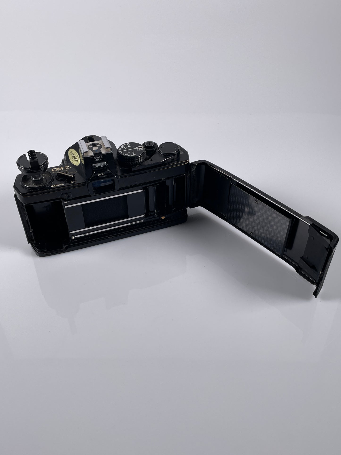 Olympus OM-2n Black Paint 35mm SLR Camera Body