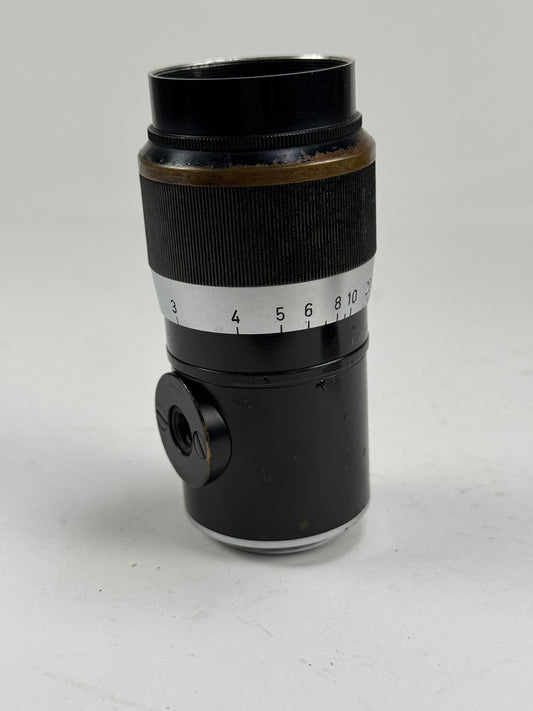 Leica 13.5cm (135mm) f4.5 Hektor LTM M39 Lens Black Focusing Helical