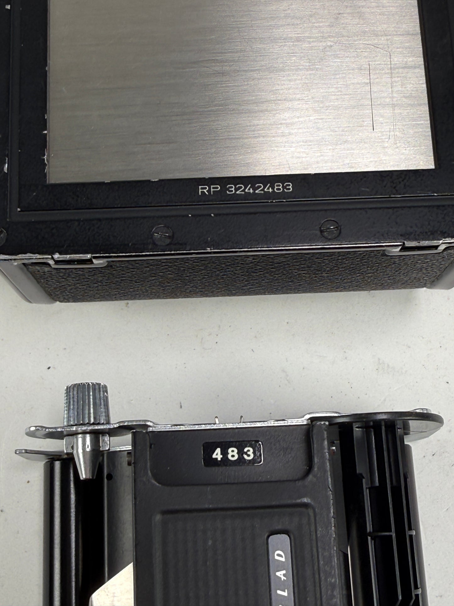 Hasselblad A12 6x6 120 Film Back Magazine Black