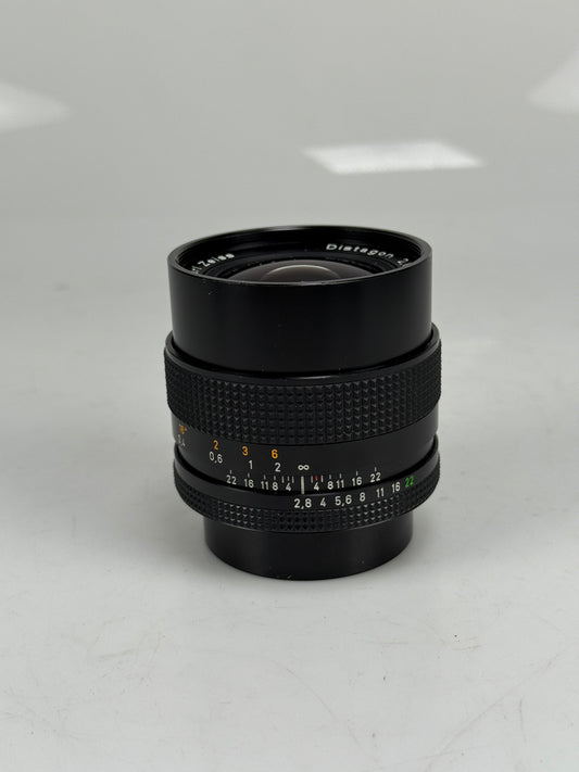 Contax Carl Zeiss Distagon T* 25mm f2.8 MMJ MF Lens