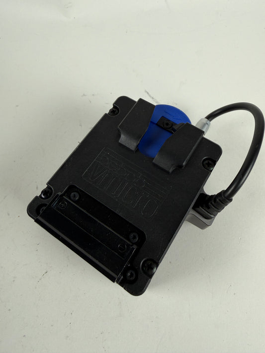 bebob Double Powerbase-Vmicro for V-Micro, C-mount, and V-Cine batteries