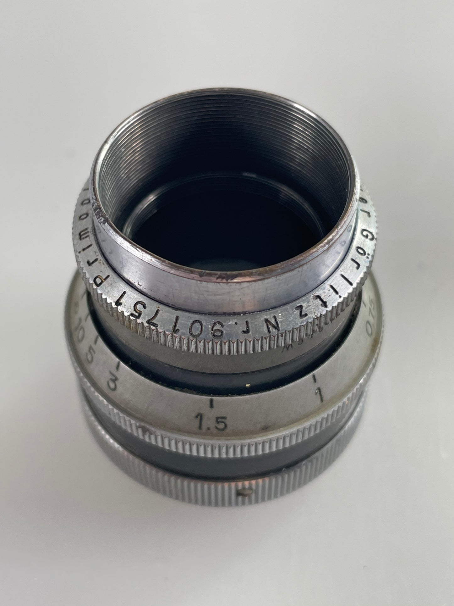 Hugo Meyer 2.5cm 25mm f1.5 Primoplan C Mount Cine Movie Lens Bolex