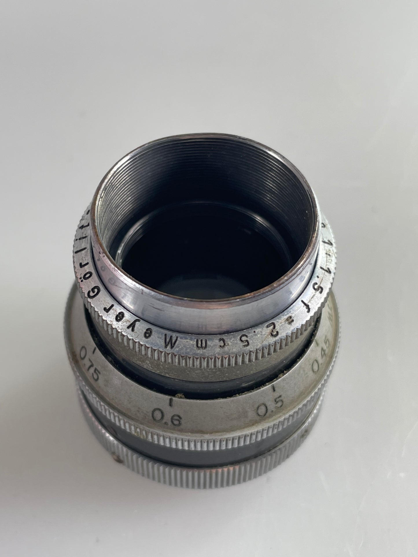 Hugo Meyer 2.5cm 25mm f1.5 Primoplan C Mount Cine Movie Lens Bolex