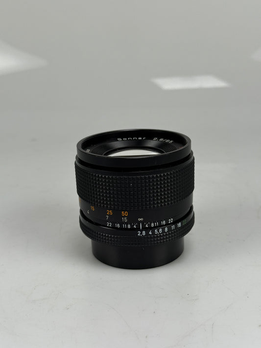 Contax Carl Zeiss Sonnar T* 85mm F2.8 Lens MMJ CY Mount