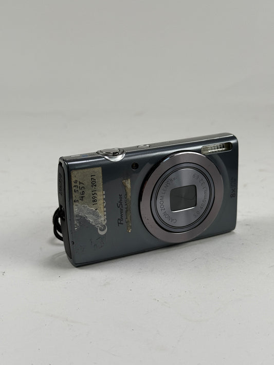 Canon PowerShot ELPH 160 Digital Camera Digicam 8x Optical Zoom Grey Gray