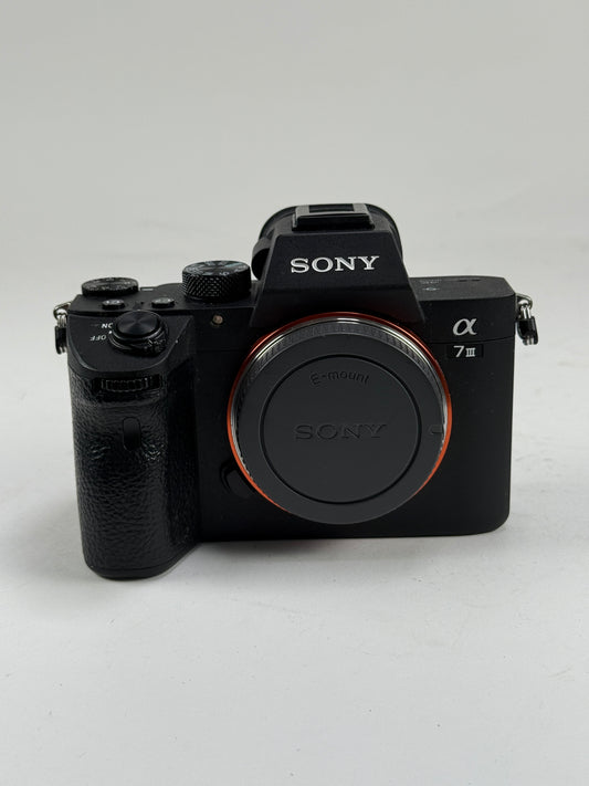 Sony Alpha A7III 24 MP Full-Frame Mirrorless Camera (Body Only)