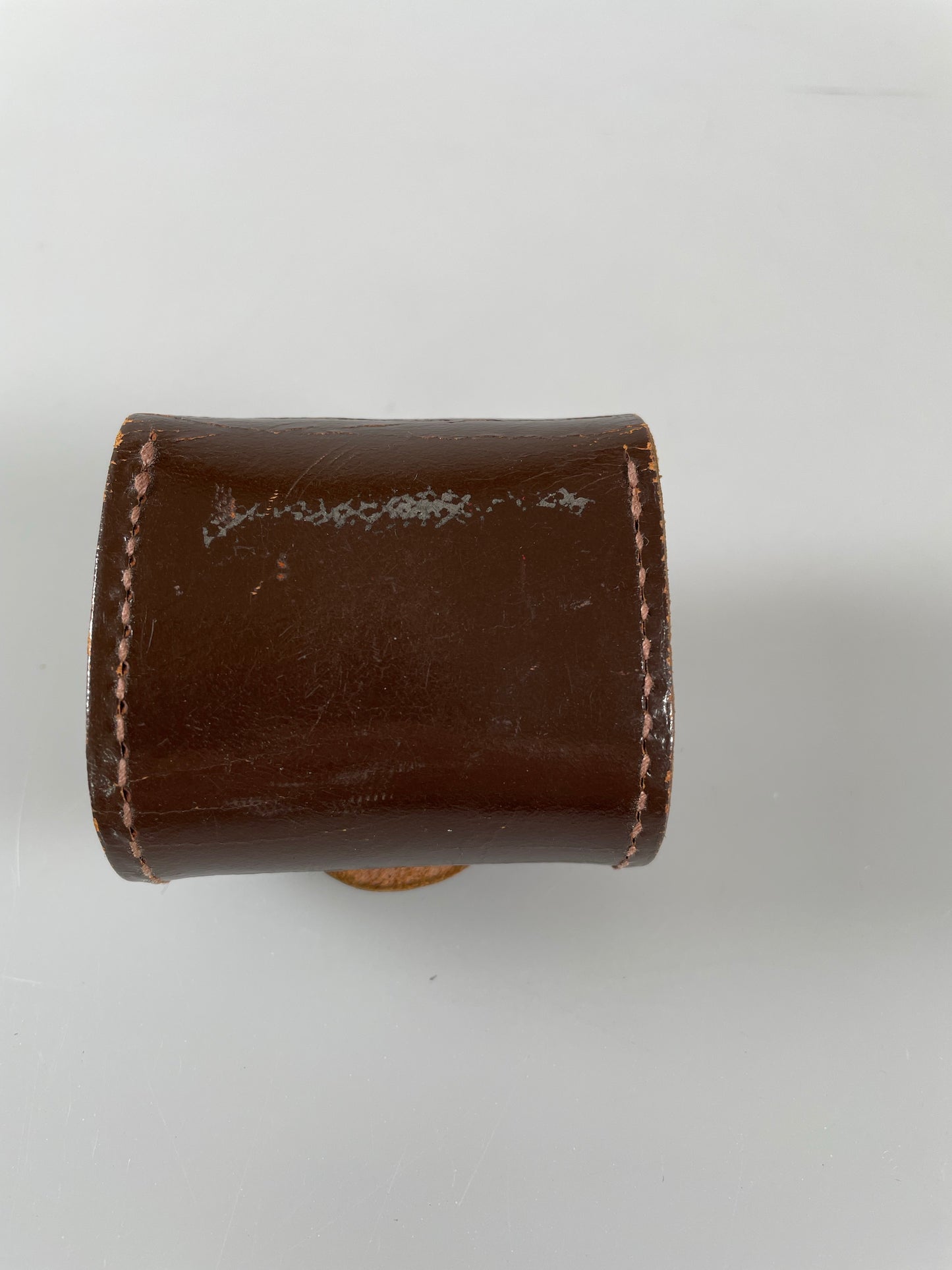 E leitz NY Leica finder case ONLY, brown leather