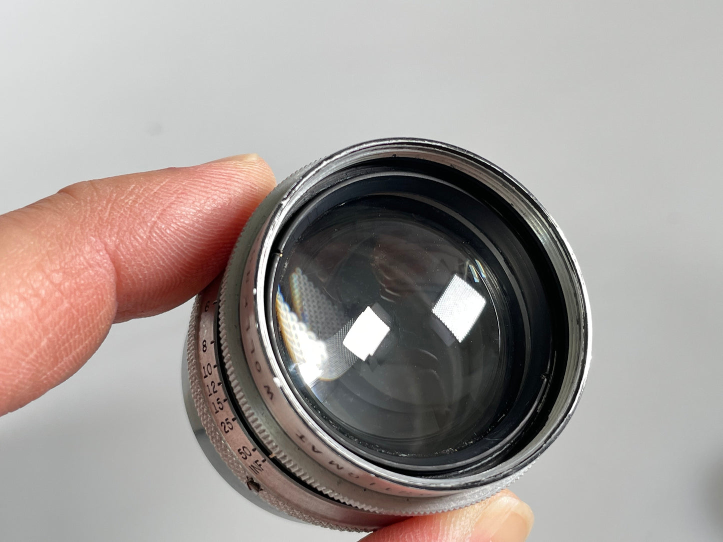 Wollensak Cine Velostigmat 2 Inch 50mm F1.5 C Mount Lens Camera Adap M4/3 BMPCC Bolex RARE