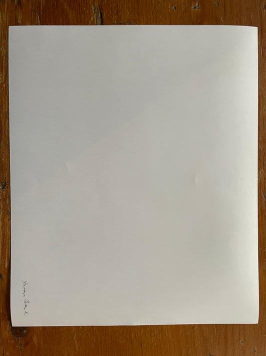 Susan S. Bank (American, 20th c.) Cuba Photograph Print Piercing through the darkness 8 1/2 X 11 Signed