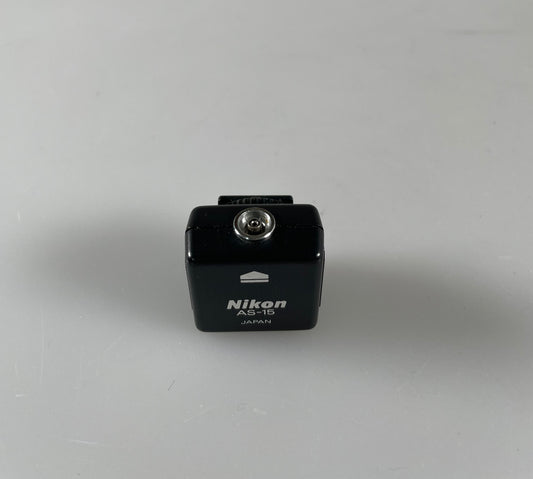 Nikon AS-15 Sync Terminal Adapter Hot Shoe to PC