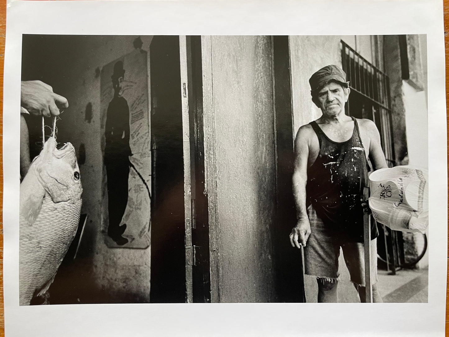 Susan S. Bank (American, 20th c.) Cuba Photograph Print Piercing through the darkness 11x14 Fish