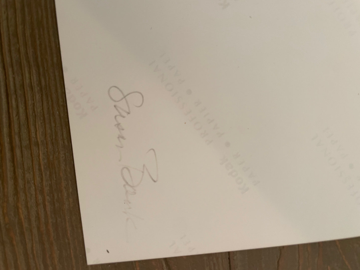 Susan S. Bank (American, 20th c.) Oaxaca Mexico Photograph Contact Print 8x10 Signed