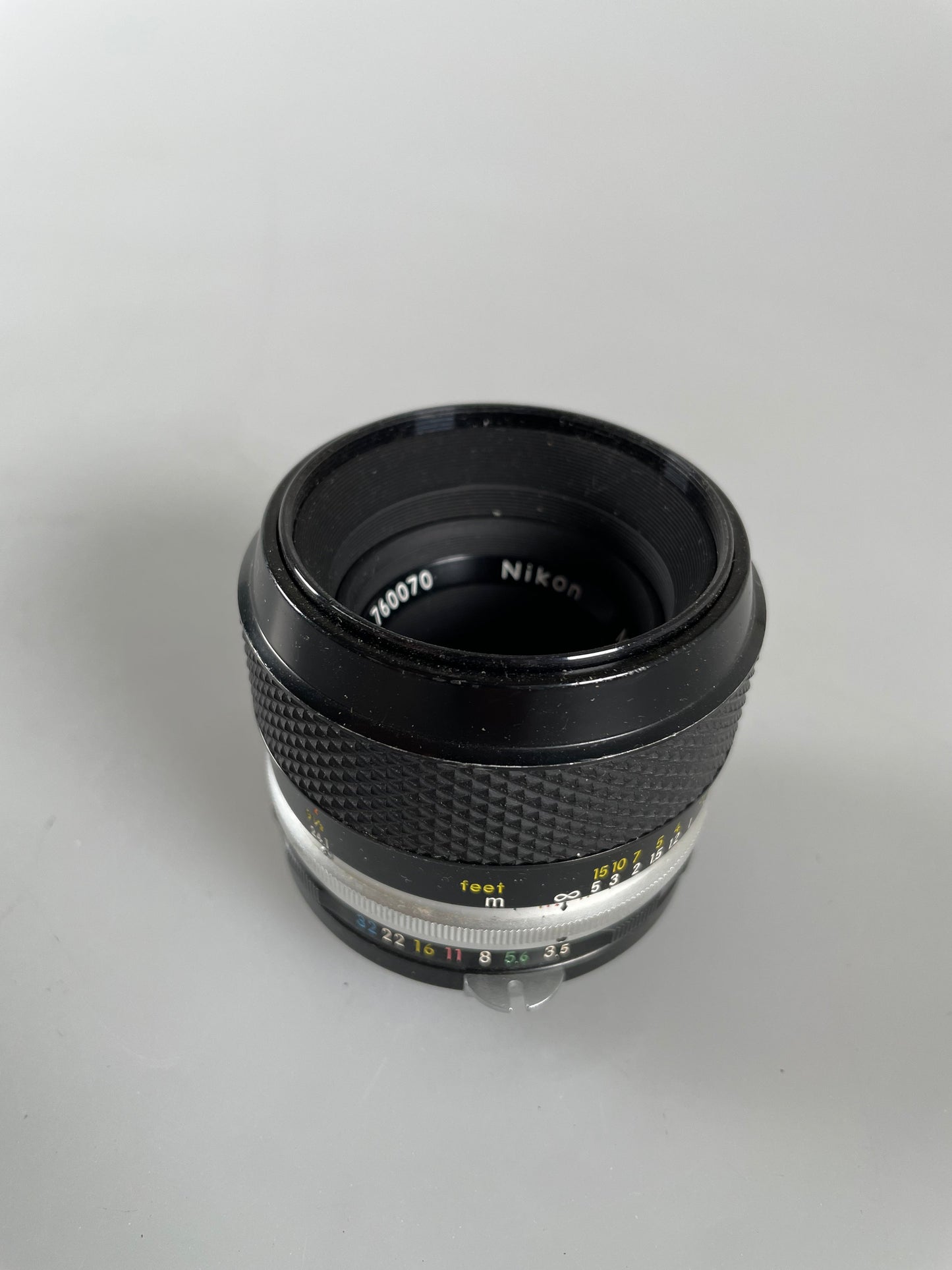 Nikon Nikkor Non AI 55mm f3.5 Micro Lens
