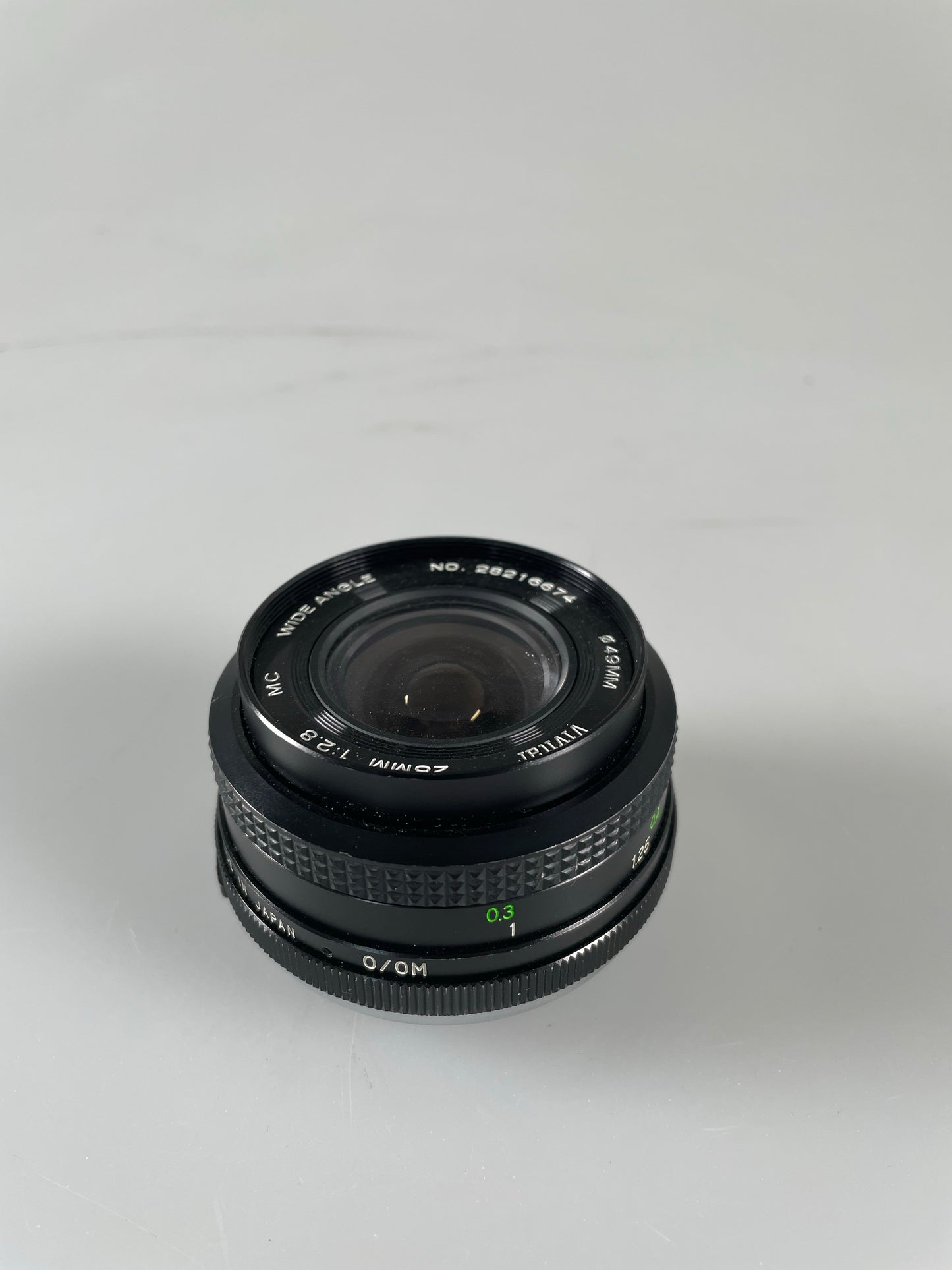 Vivitar 28mm F2.8 MC Wide-Angle Lens for Olympus OM Mount