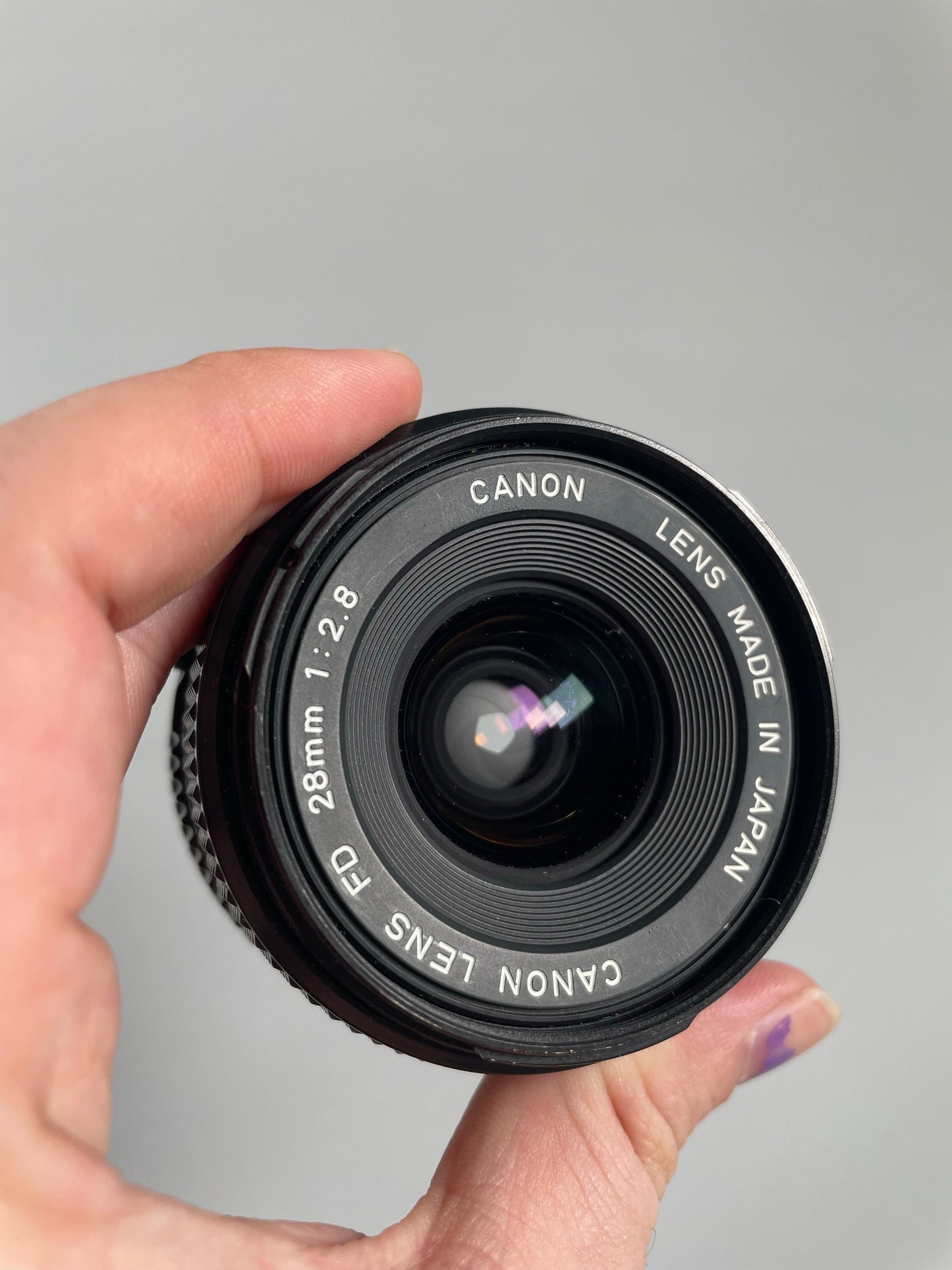 Canon FD 28mm f2.8 Lens 28/2.8