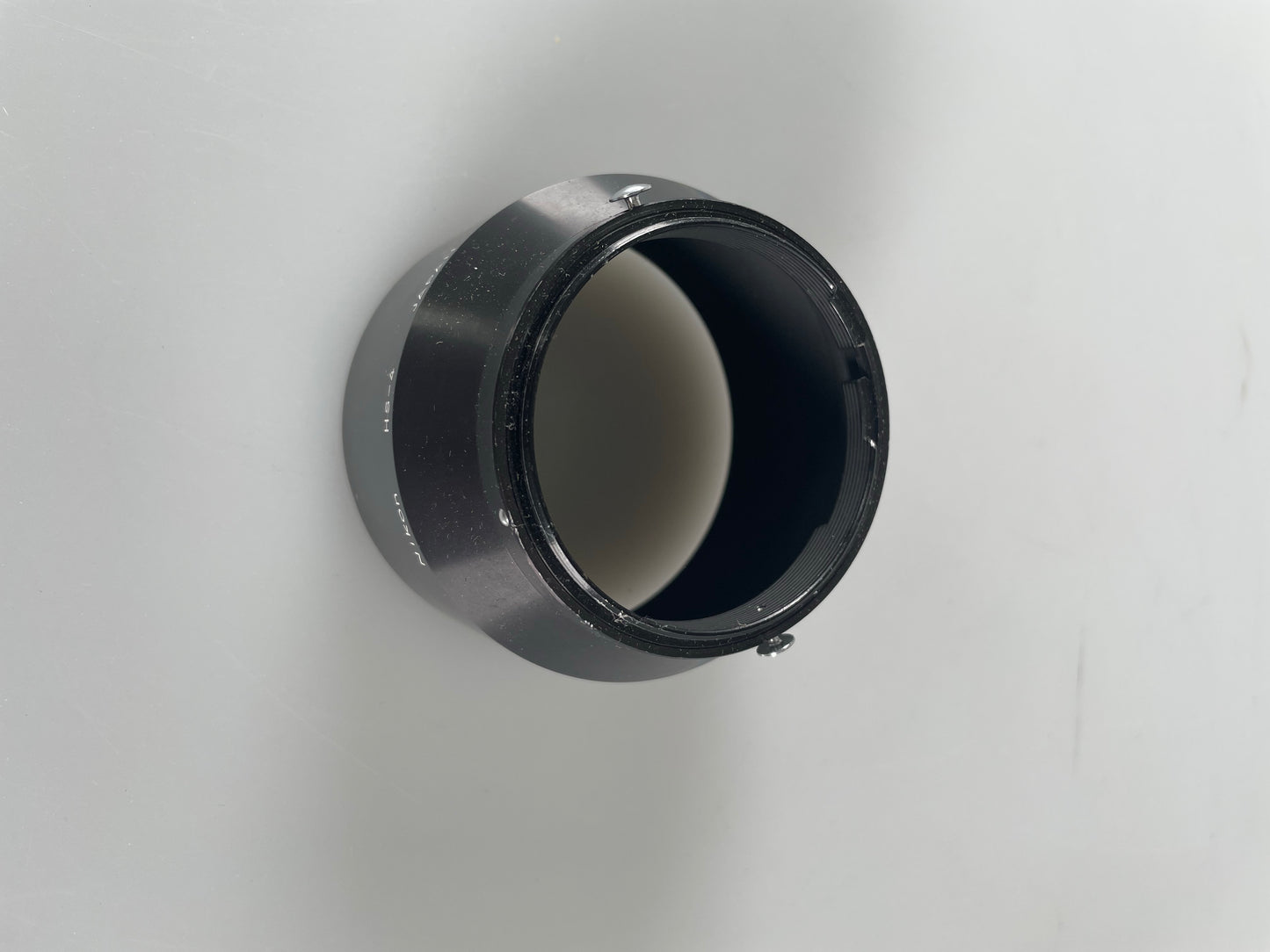 Nikon HS-4 105mm F/2.5, 135mm F/3.5 105 F4 Black Metal Lens Hood