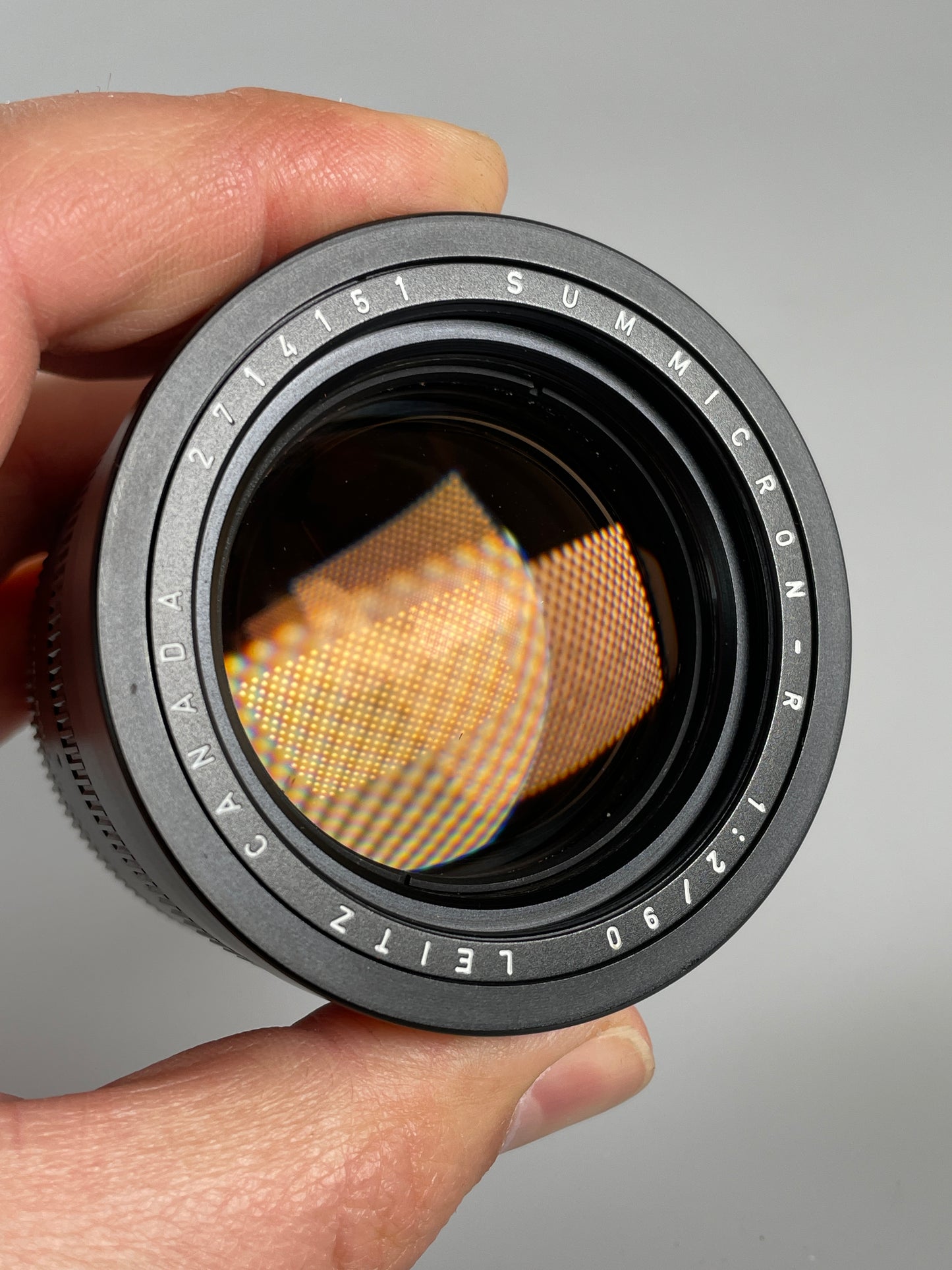 Leica Leitz Canada Summicron-R 90mm F2 Lens 3-CAM 11254